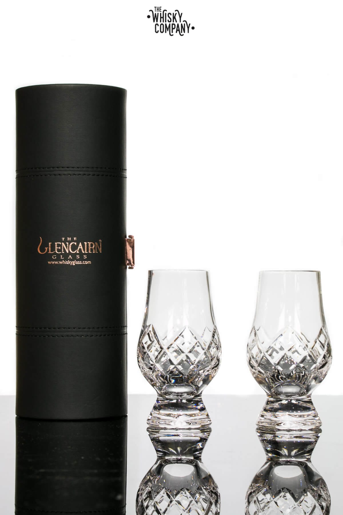 GLENCAIRN Whisky Glass, Set of 2 in Travel Case