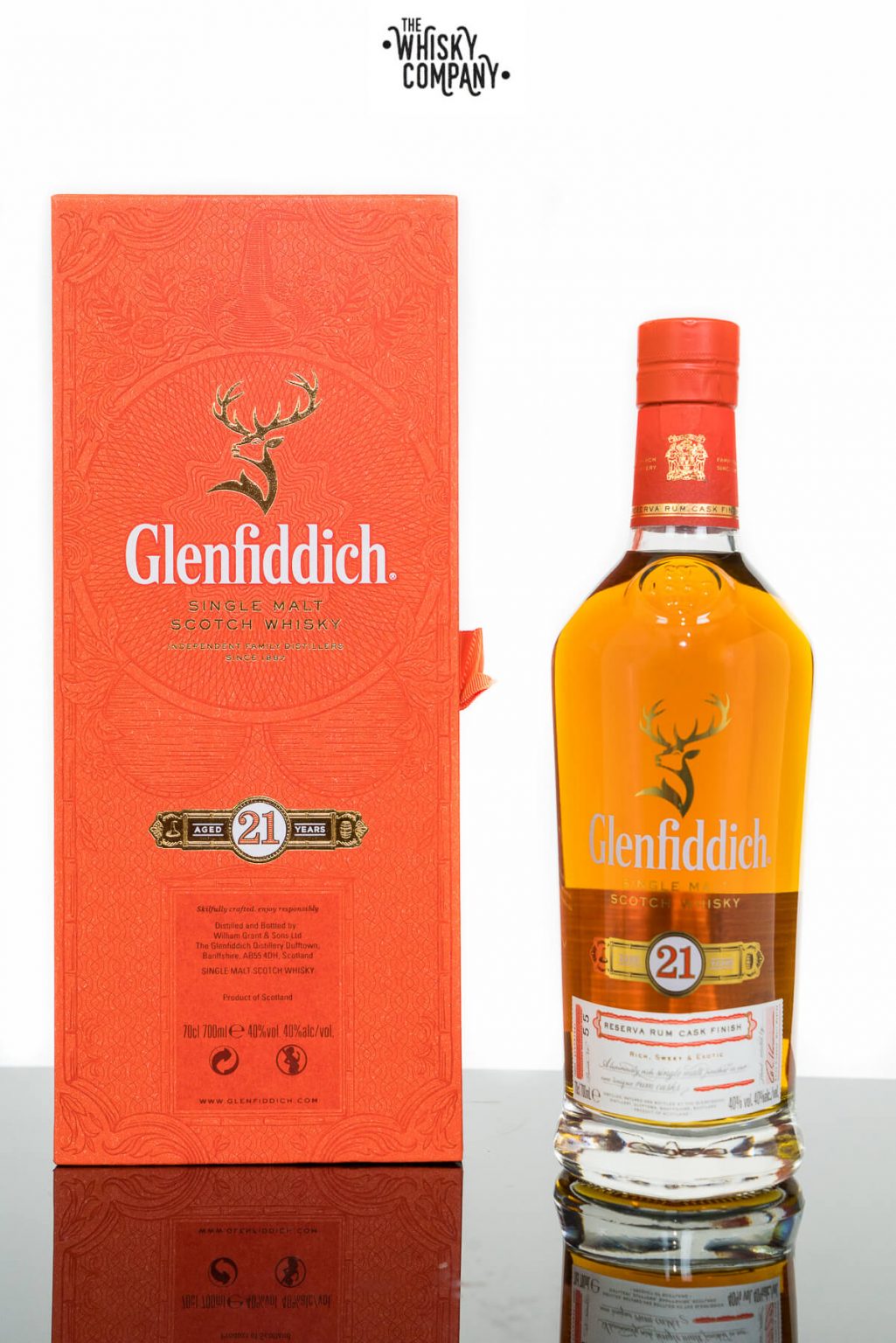 Glenfiddich 21 Years Old Single Malt Scotch Whisky The Whisky Company