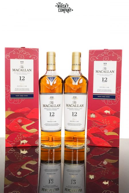 The Macallan Double Cask 12 Years Old LNY2021 Single Malt Scotch Whisky (2 x 700ml)