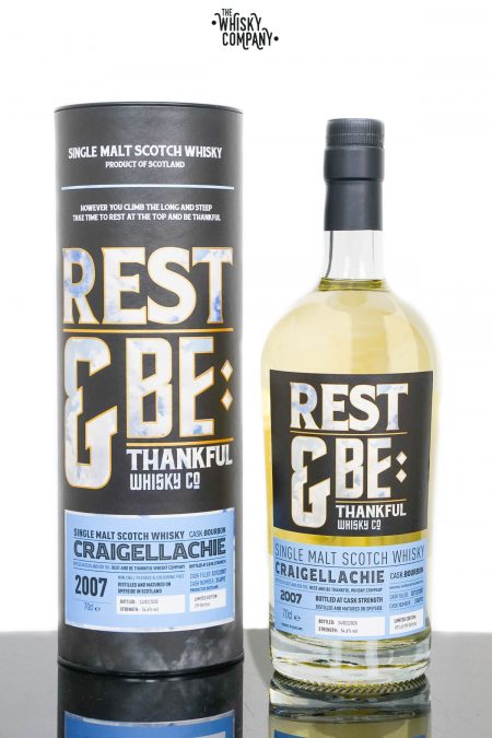 Craigellachie 2007 Aged 12 Years Old Single Malt Scotch Whisky – Rest and Be Thankful (700ml)