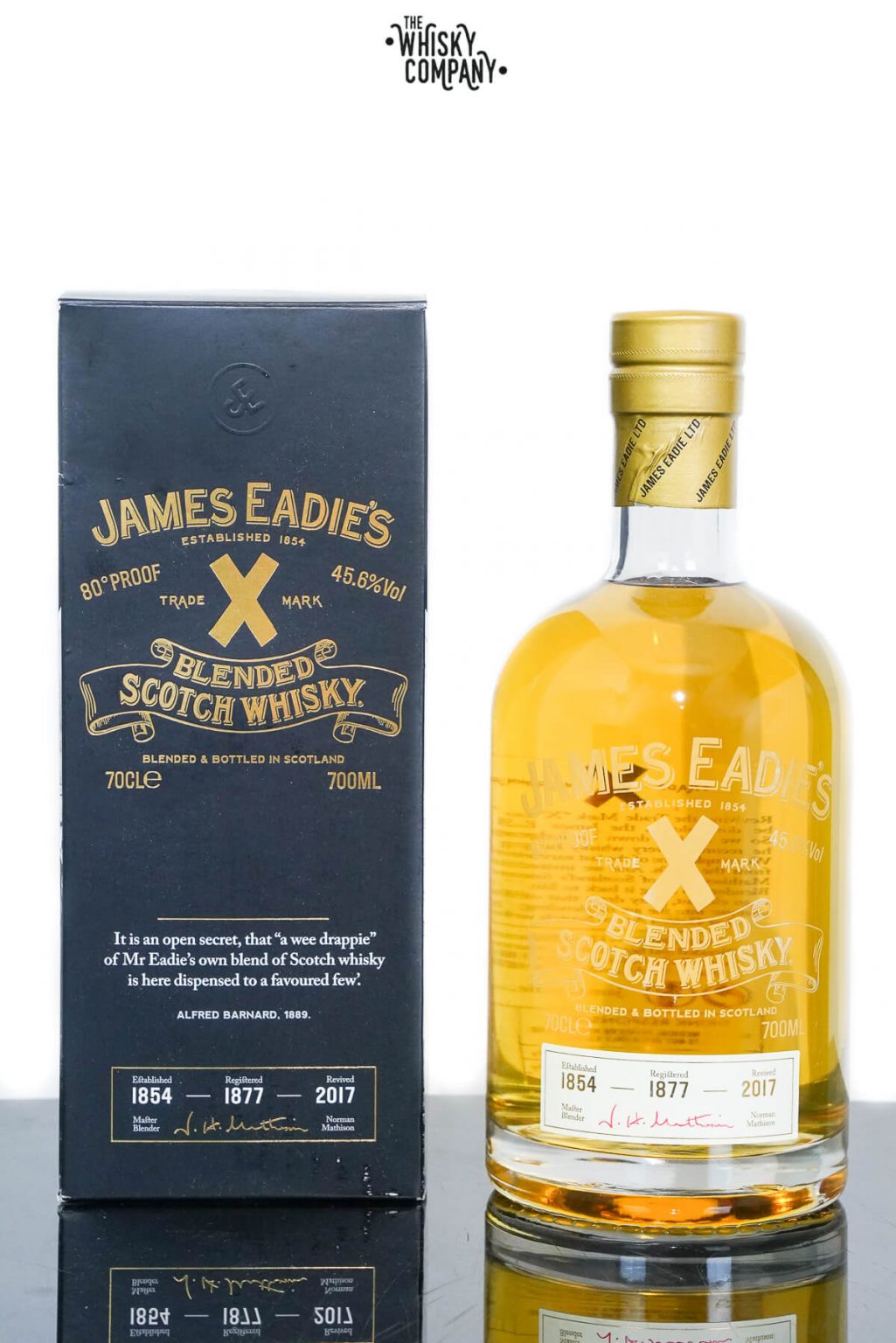 James Eadie's Trade Mark X Scotch Whisky The Whisky Company