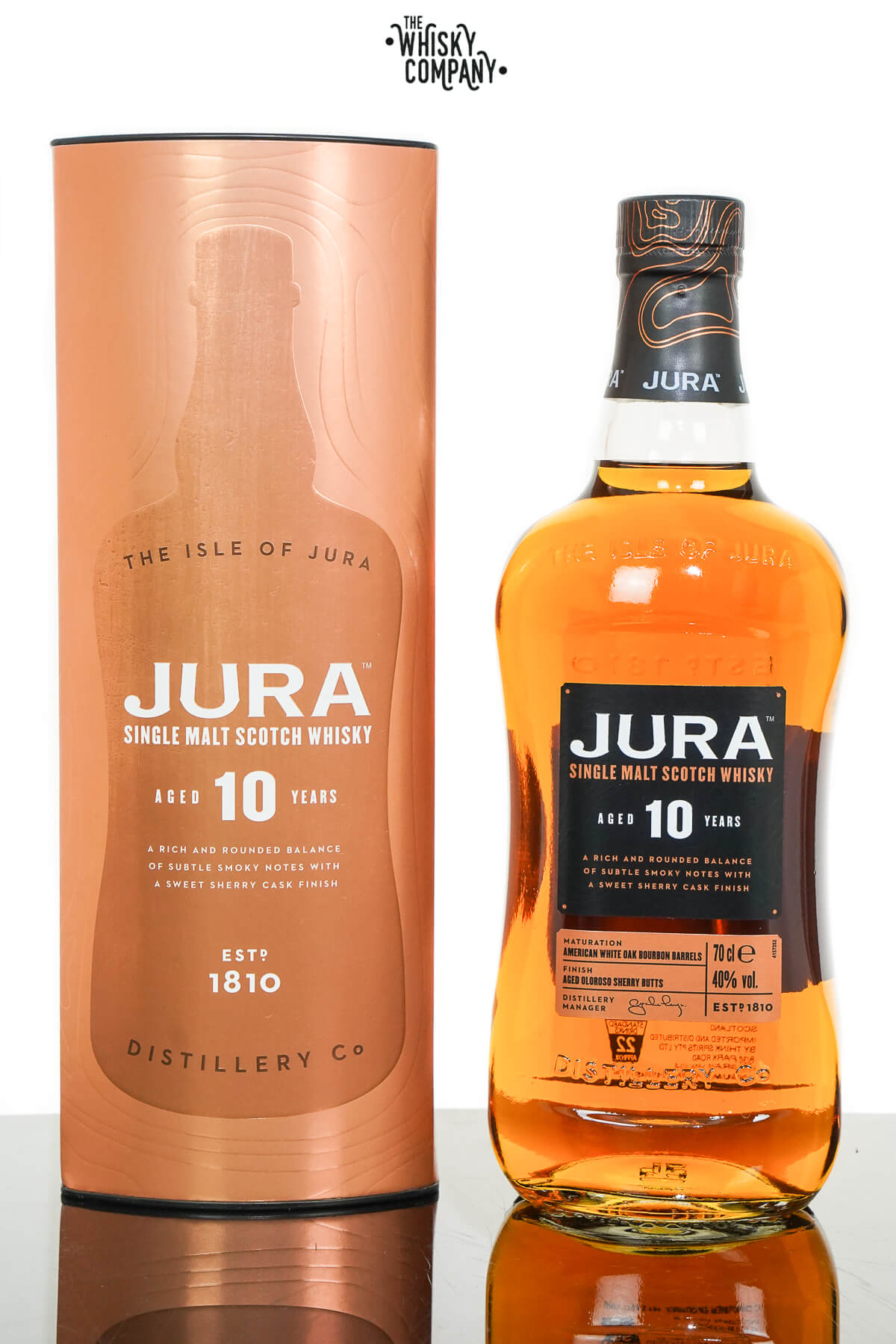 Jura Aged 10 Years Scotch Whisky The Whisky Company