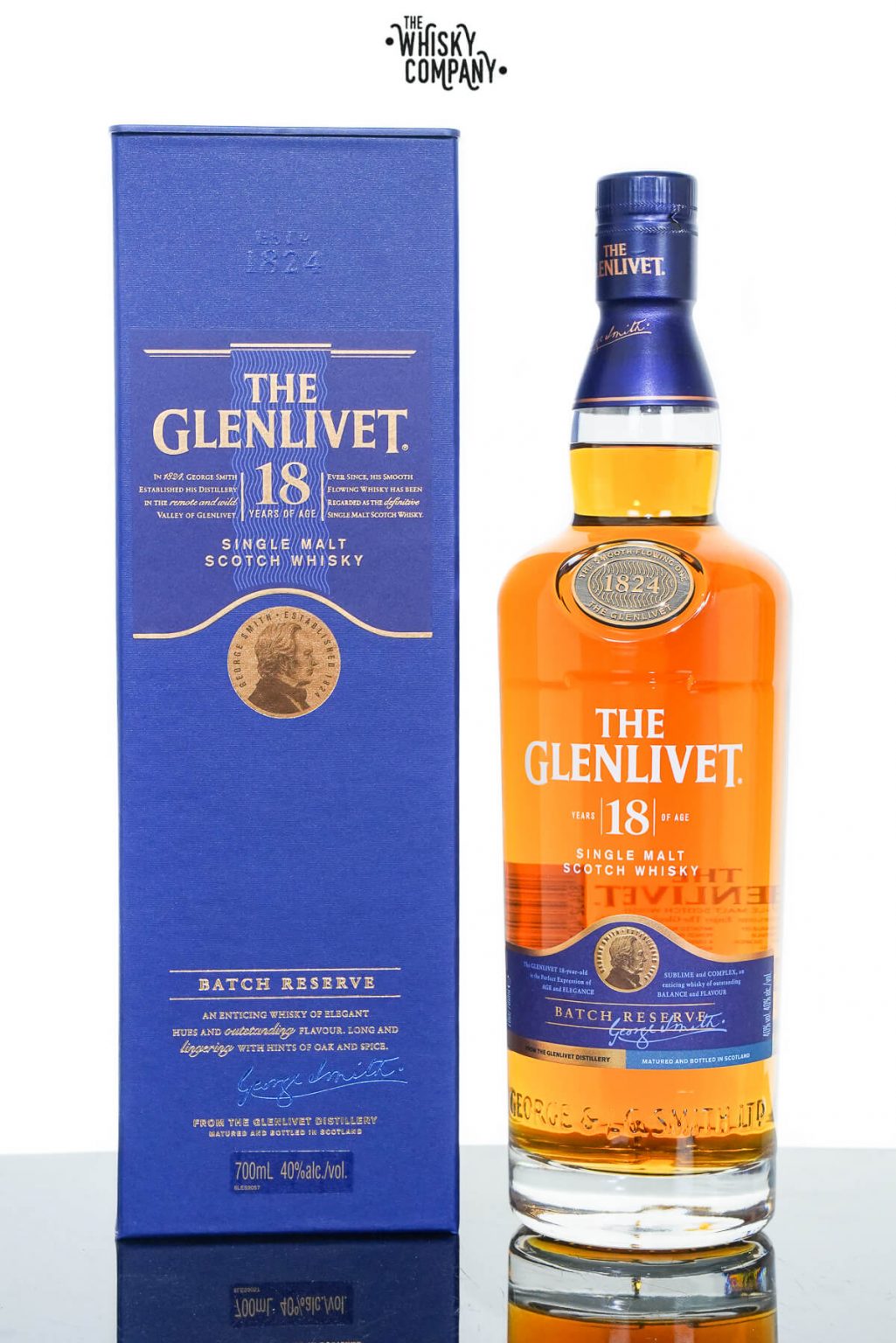 The Glenlivet 18 Year Old Scotch Malt Whisky The Whisky Company