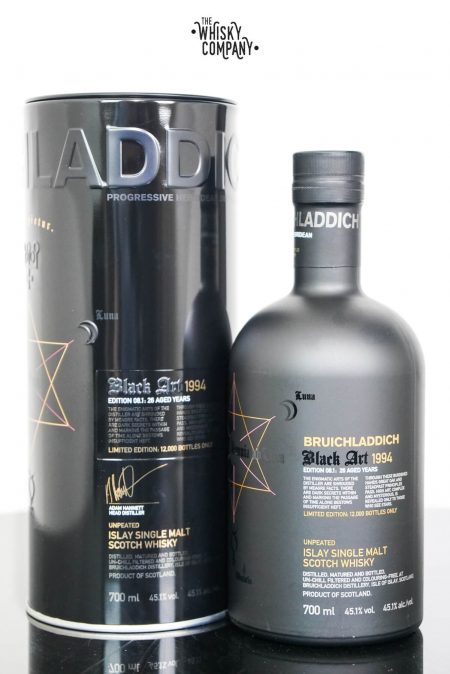 Bruichladdich 1994 Black Art Edition 8.1 Aged 26 Years Single Malt Scotch Whisky (700ml)