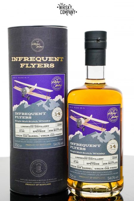 Linkwood 2006 Aged 14 Years Speyside Single Malt Scotch Whisky - Infrequent Flyers (Alistair Walker) (700ml)