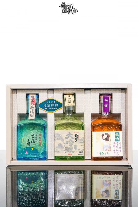 Okayama Gokusei Exploration Shochu Whiskey Set (3 x 300ml)