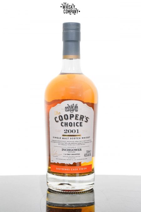 Inchgower 2001 Aged 19 Years Speyside Single Malt Scotch Whisky - The Cooper's Choice (700ml)