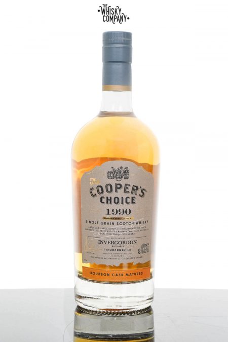 Invergordon 1990 Aged 30 Years Single Grain Scotch Whisky – The Cooper’s Choice #906313 (700ml)