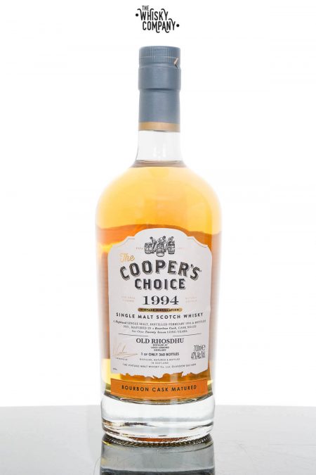 Old Rhosdhu 1994 Aged 27 Years Single Malt Scotch Whisky - The Cooper's Choice #222 (700ml)