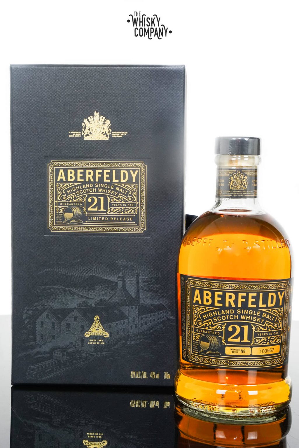 Aberfeldy 21 Years Old Single Malt Scotch Whisky The Whisky Company