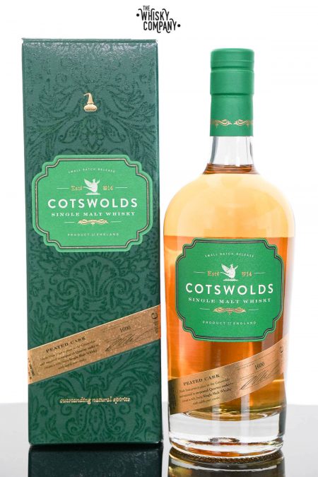 Cotswolds Peated Cask English Single Malt Whisky (700ml)