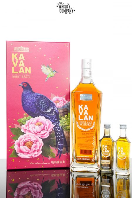 Kavalan Native Species Classic Gift Set Taiwanese Single Malt Whisky (700ml)