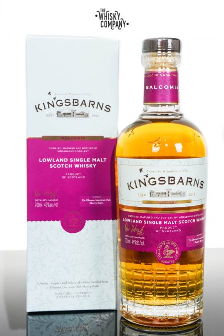 Kingsbarns Balcomie Lowland Single Malt Scotch Whisky (700ml)