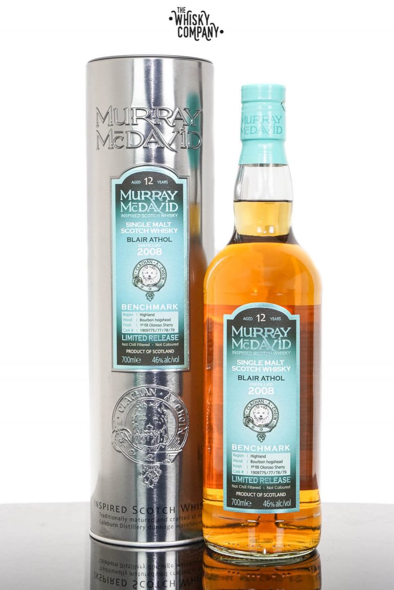 Blair Athol 2008 Aged 12 Years Malt Scotch Whisky Murray McDavid