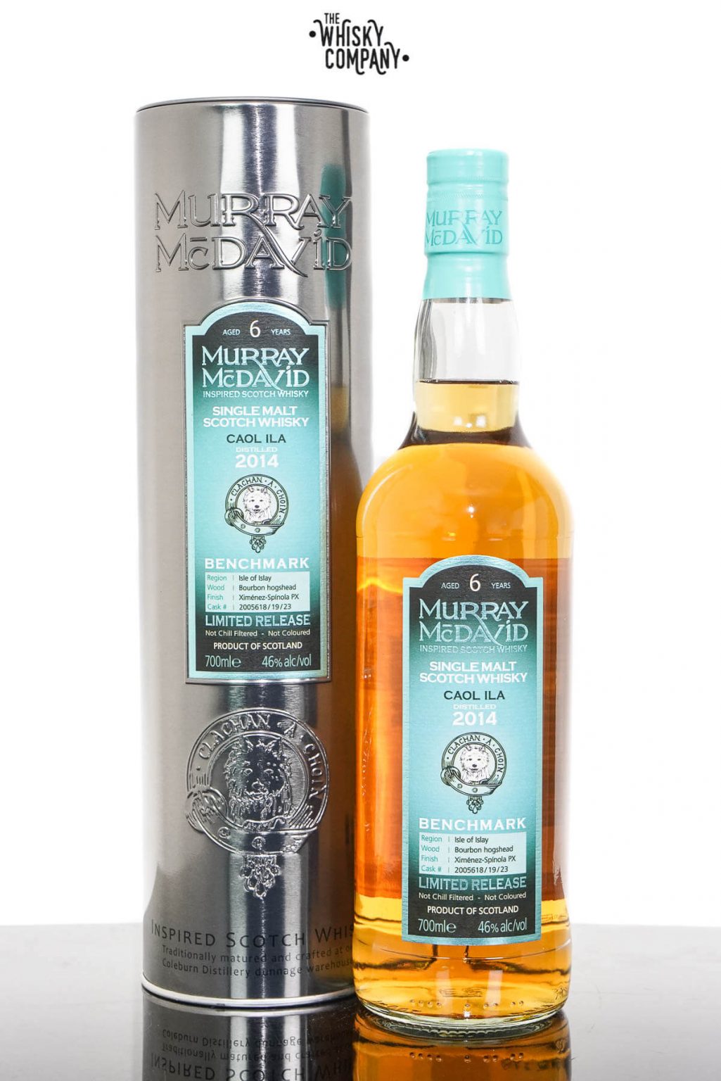 Caol Ila 2014 Aged 6 Years Islay Scotch Whisky Murray McDavid