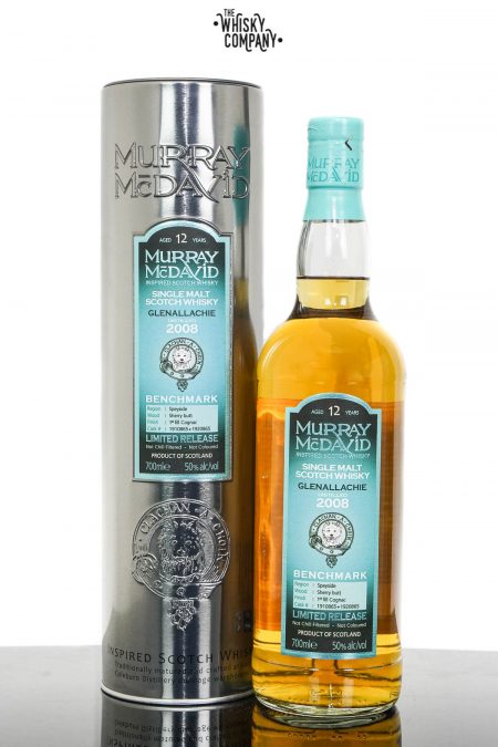 Glenallachie 2008 Aged 12 Years Speyside Single Malt Scotch Whisky - Murray McDavid (700ml)