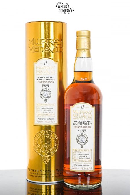 Invergordon 1987 Aged 33 Years Single Grain Scotch Whisky - Murray McDavid (700ml)