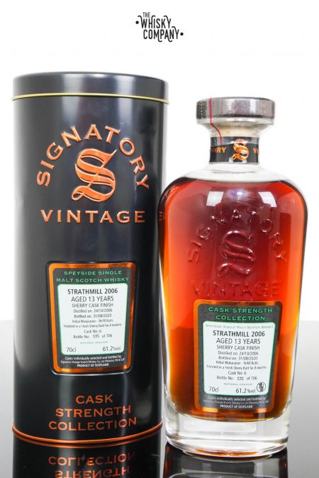 Strathmill 2006 Aged 13 Years Cask Strength Single Malt Whisky - Signatory Vintage (700ml)