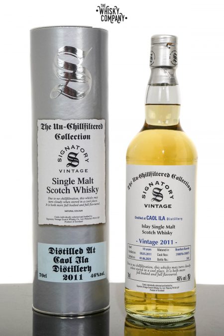 Caol Ila 2011 UCF Aged 10 Years Single Malt Scotch Whisky - Signatory Vintage (700ml)