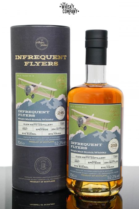 Glen Keith 1993 Aged 28 Years Single Malt Scotch Whisky - Infrequent Flyers (700ml)