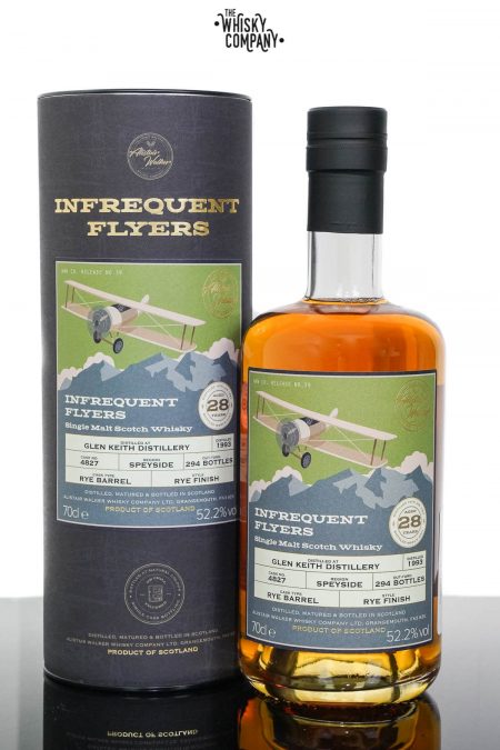 Glen Keith 1993 Aged 28 Years Single Malt Scotch Whisky – Infrequent Flyers (700ml)