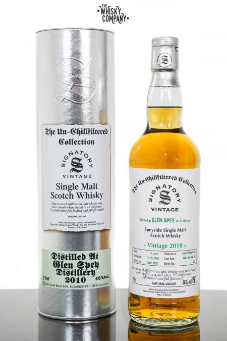 Glen Spey 2010 UCF Aged 10 Years Single Malt Scotch Whisky - Signatory Vintage (700ml)