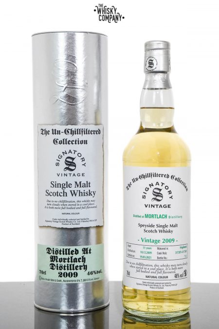 Mortlach 2009 UCF Aged 11 Years Single Malt Scotch Whisky - Signatory Vintage (700ml)