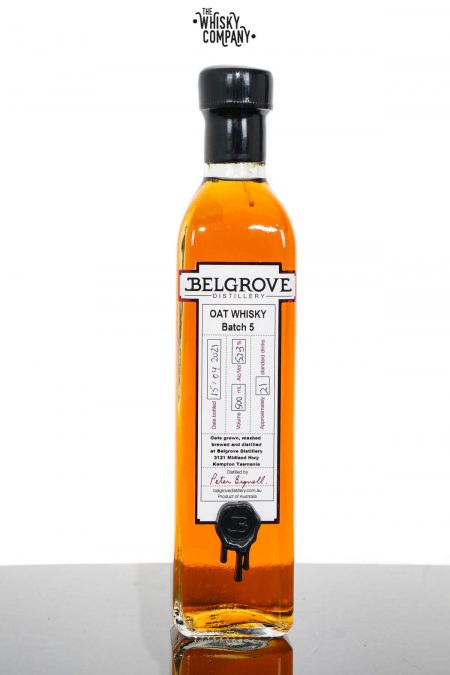 Belgrove Cask Strength Oat Australian Whisky (500ml)