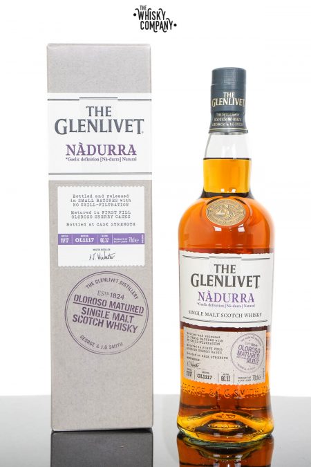 The Glenlivet Nadurra Sherry Cask Matured Speyside Single Malt Scotch Whisky - Cask #OL1117