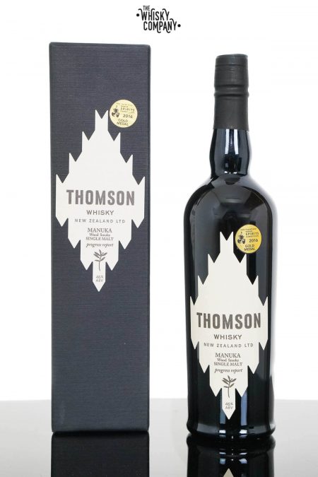 Thomson Manuka Smoke 'Progress Report' New Zealand Single Malt Whisky (700ml)