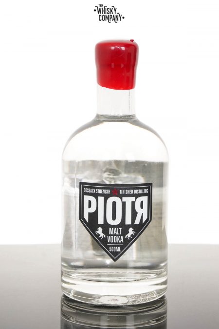 Tin Shed Distilling Piotr Australian Malt Vodka - Cossack Strength (500ml)