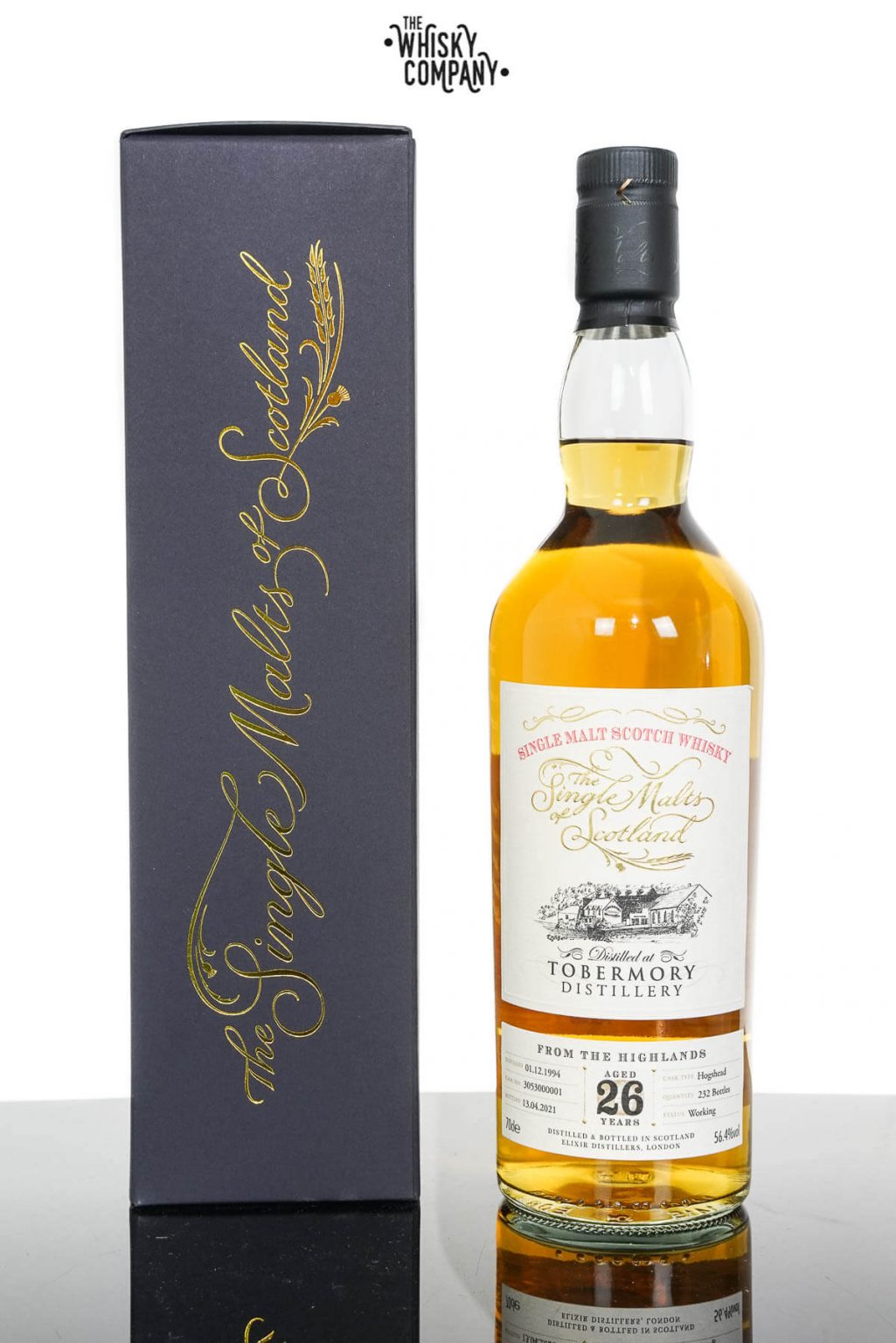 Tobermory 1994 Aged 26 Years Scotch Whisky The Single Malts Of Scotland
