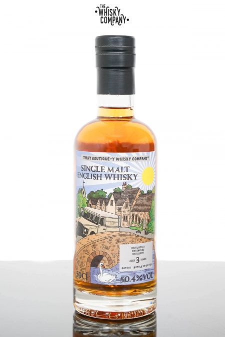 Cotswolds Aged 3 Years Single Malt English Whisky Batch 1 - That Boutique-Y Whisky Company (500ml)