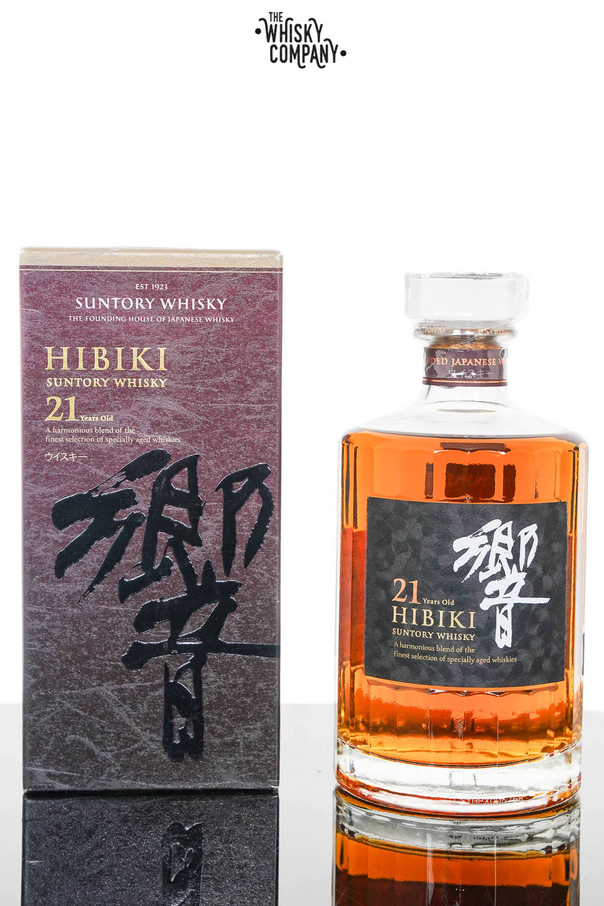 Hibiki 12 Years Old - Suntory Whisky 43% (in the purple box)