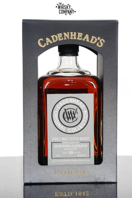 Dufftown - Glenlivet Aged 10 Years Single Malt Scotch Whisky - Cadenhead (700ml)