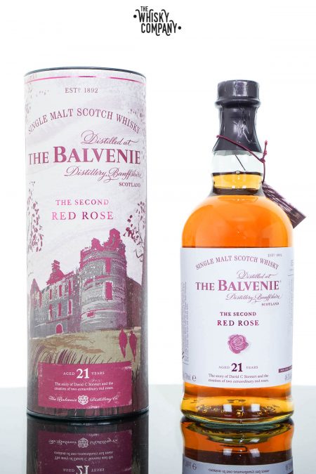 Balvenie The Second Red Rose Aged 21 Years Single Malt Scotch Whisky (700ml)