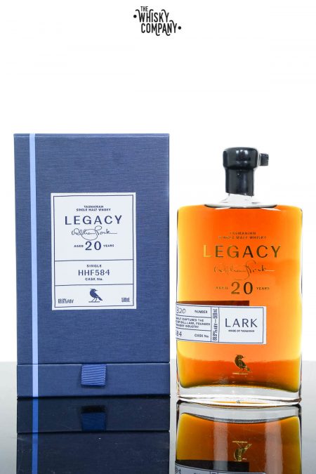 Lark Legacy Aged 20 Years Cask HHF584 Tasmanian Single Malt Whisky (500ml)