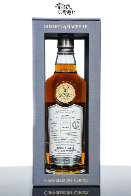Ledaig 2001 Aged 19 Years Connoisseurs Choice Single Malt Scotch Whisky - Gordon & MacPhail (700ml)