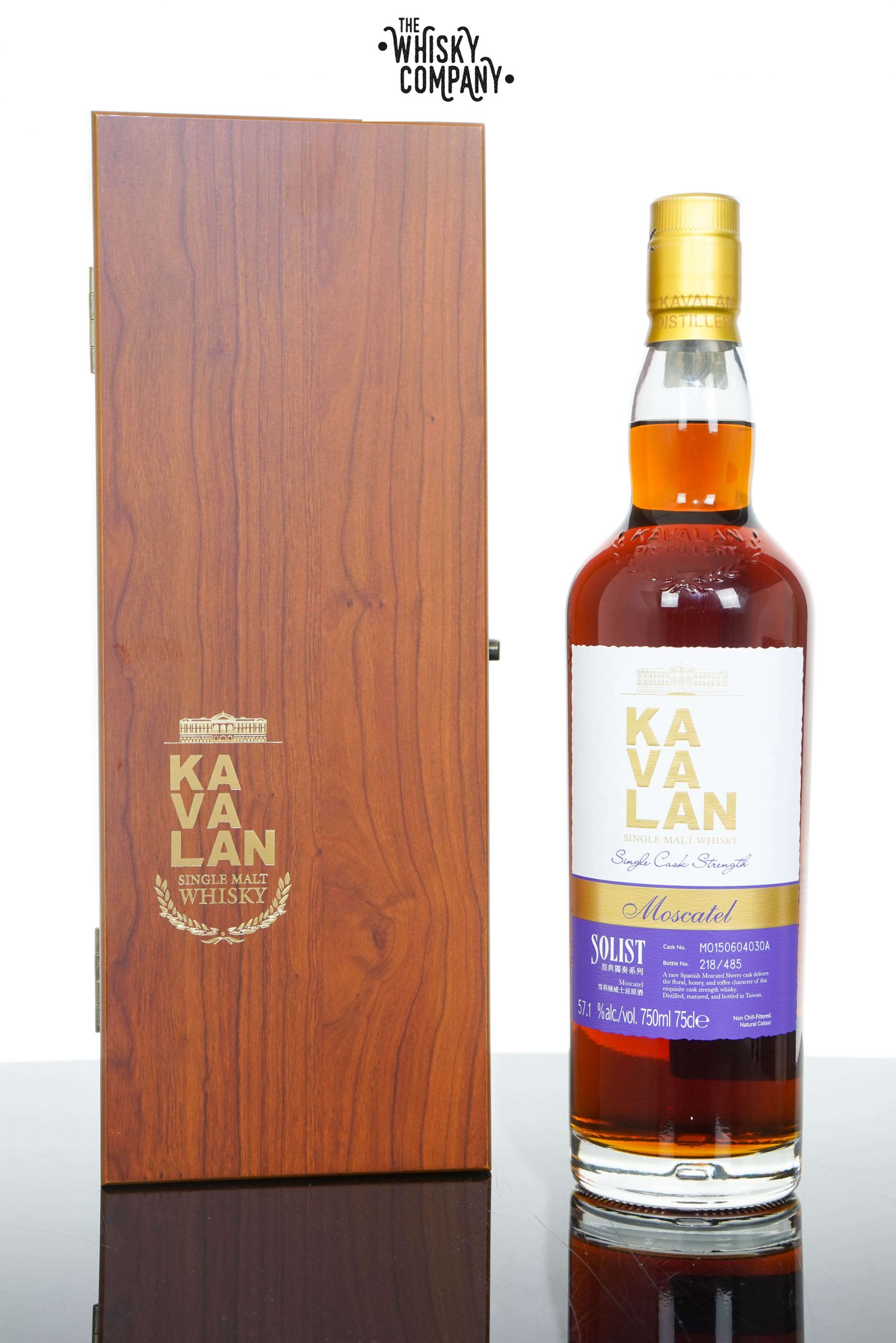 Kavalan Solist Moscatel Sherry Single Cask Strength 55.60