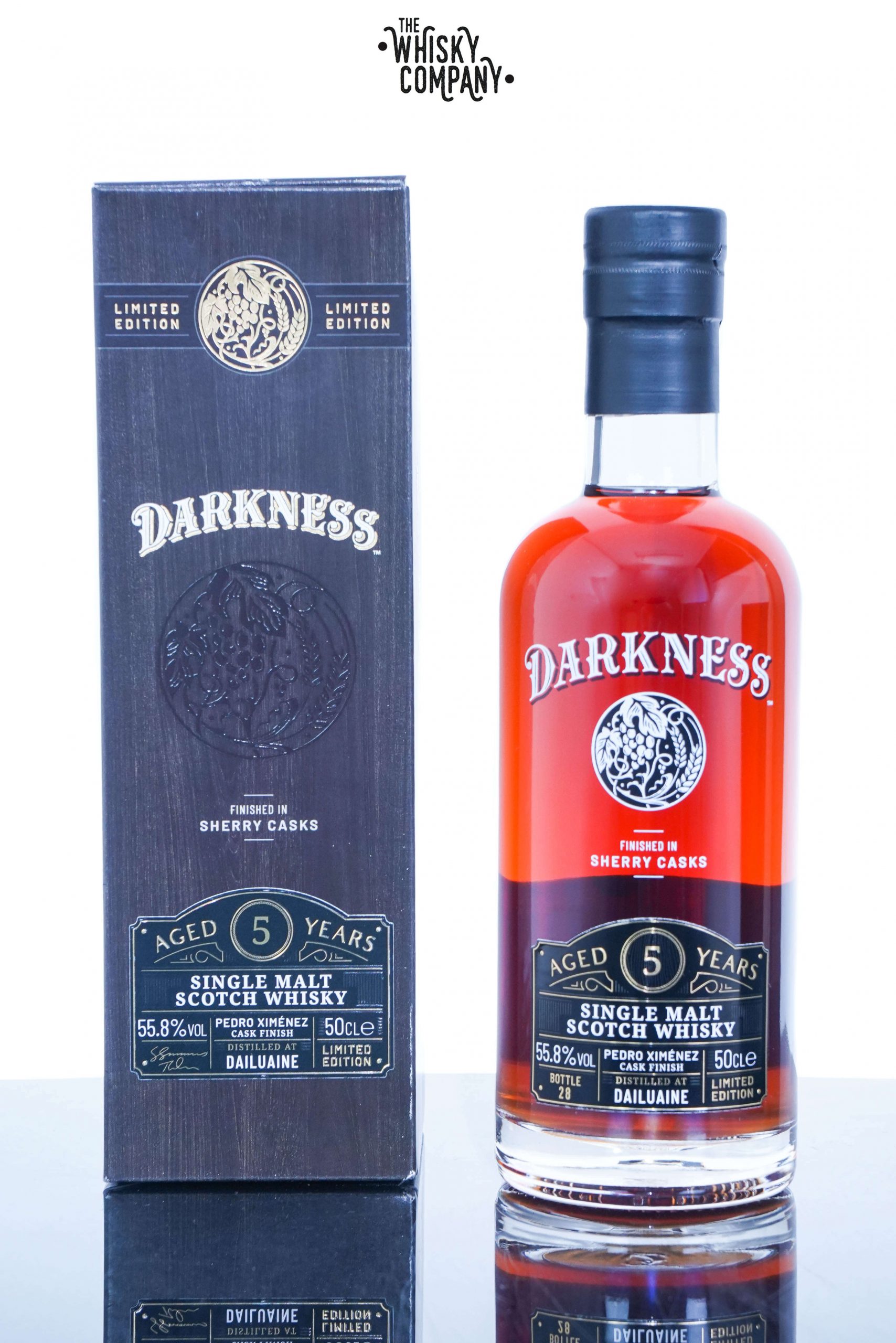 Blair Athol Aged 15 Years Oloroso Sherry Cask Finish Single Malt Scotch Whisky – Darkness (500ml)