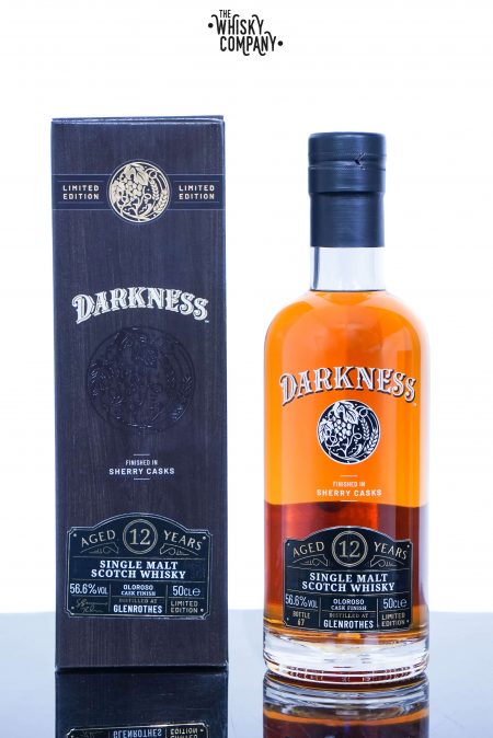 Glenrothes Aged 12 Years Oloroso Sherry Finish Single Malt Scotch Whisky - Darkness (500ml)