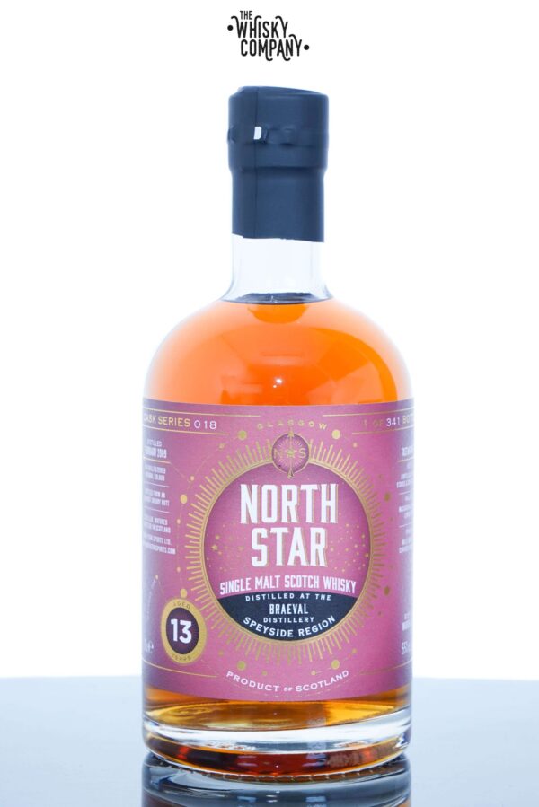 Braeval 2009 Aged 13 Years Highland Single Malt Scotch Whisky - North Star (700ml)