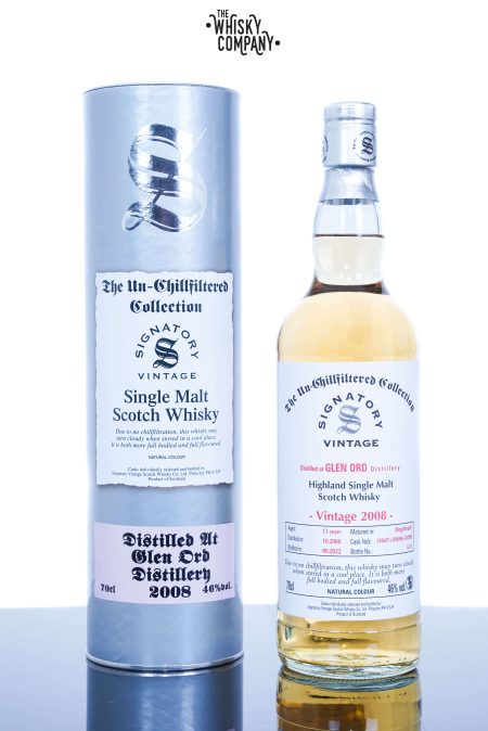 Glen Ord 2008 Aged 13 Years Single Malt Scotch Whisky - The Un-Chillfiltered Collection By Signatory Vintage (700ml)