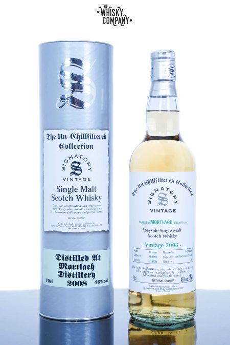 Mortlach 2008 Aged 13 Years Single Malt Scotch Whisky - The Un-Chillfiltered Collection By Signatory Vintage (700ml)