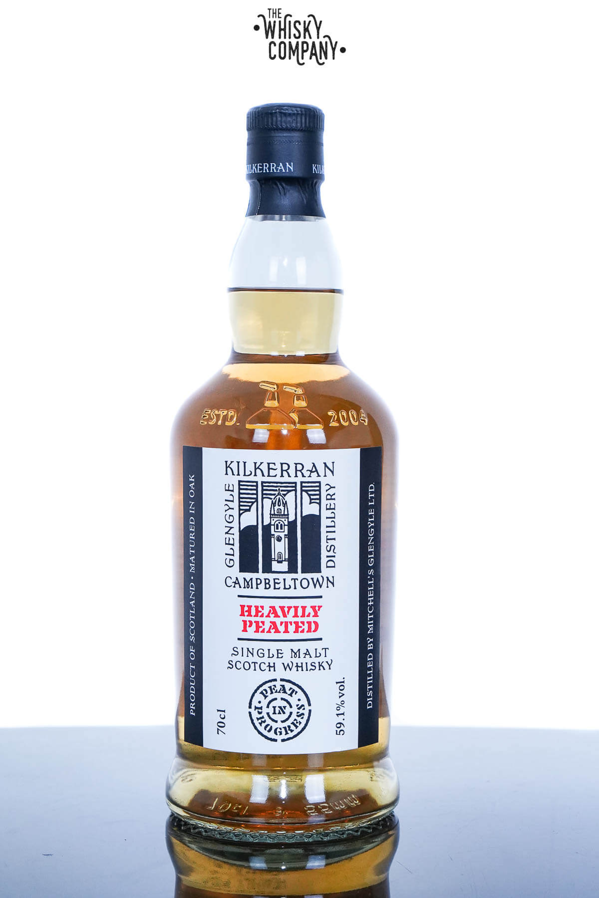 Kilkerran Heavily Peated Campbeltown Single Malt Scotch Whisky – Batch 7 (700ml)