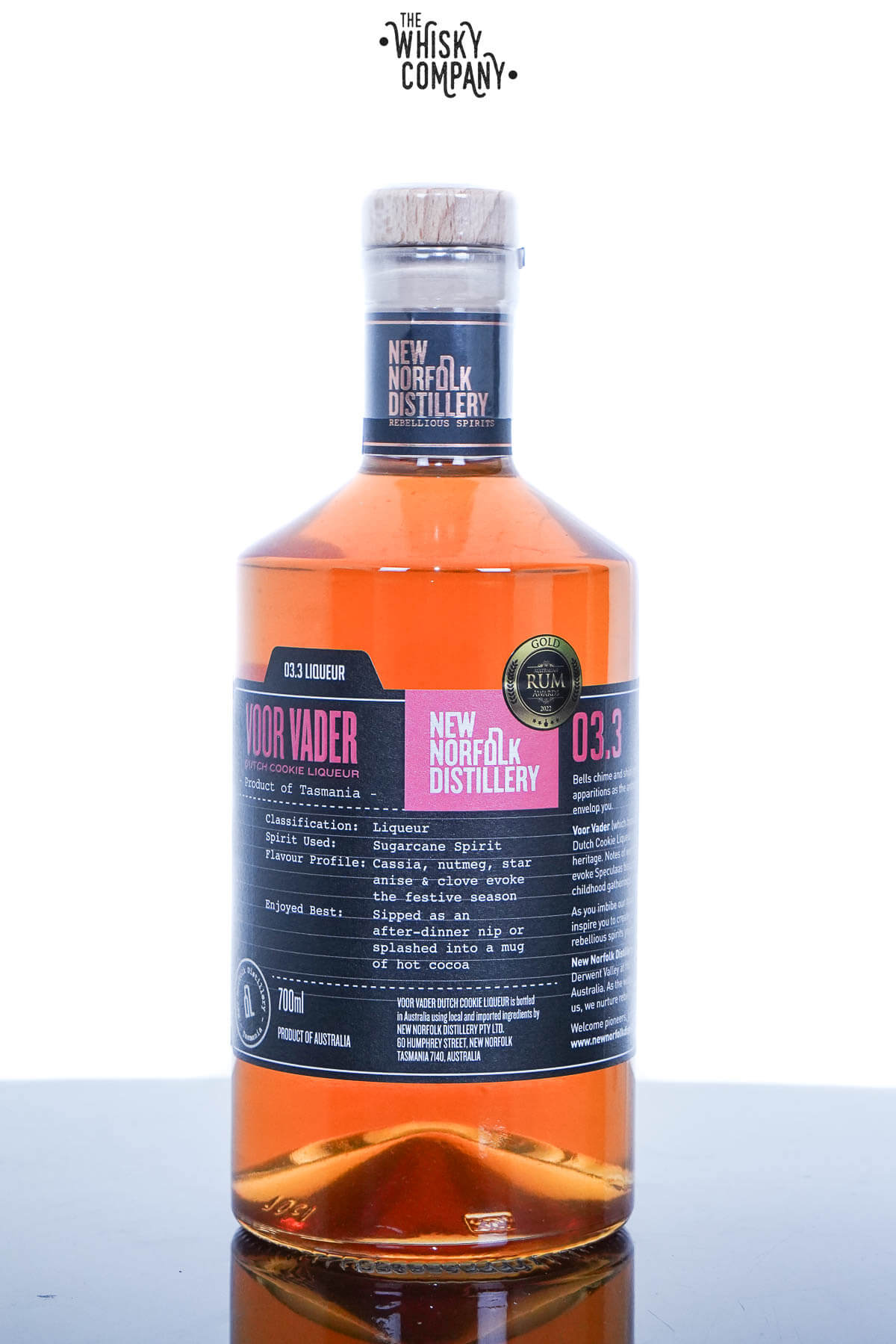 New Norfolk Voor Vader Dutch Cookie Liqueur (700ml)