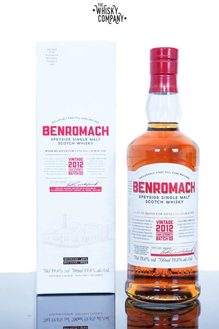 Benromach Cask Strength Vintage 2012 Speyside Single Malt Scotch Whisky (700ml)