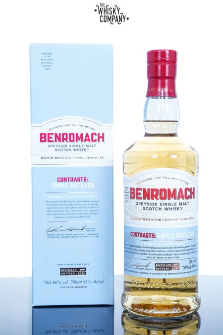 Benromach Contrasts Triple Distilled Speyside Single Malt Scotch Whisky (700ml)
