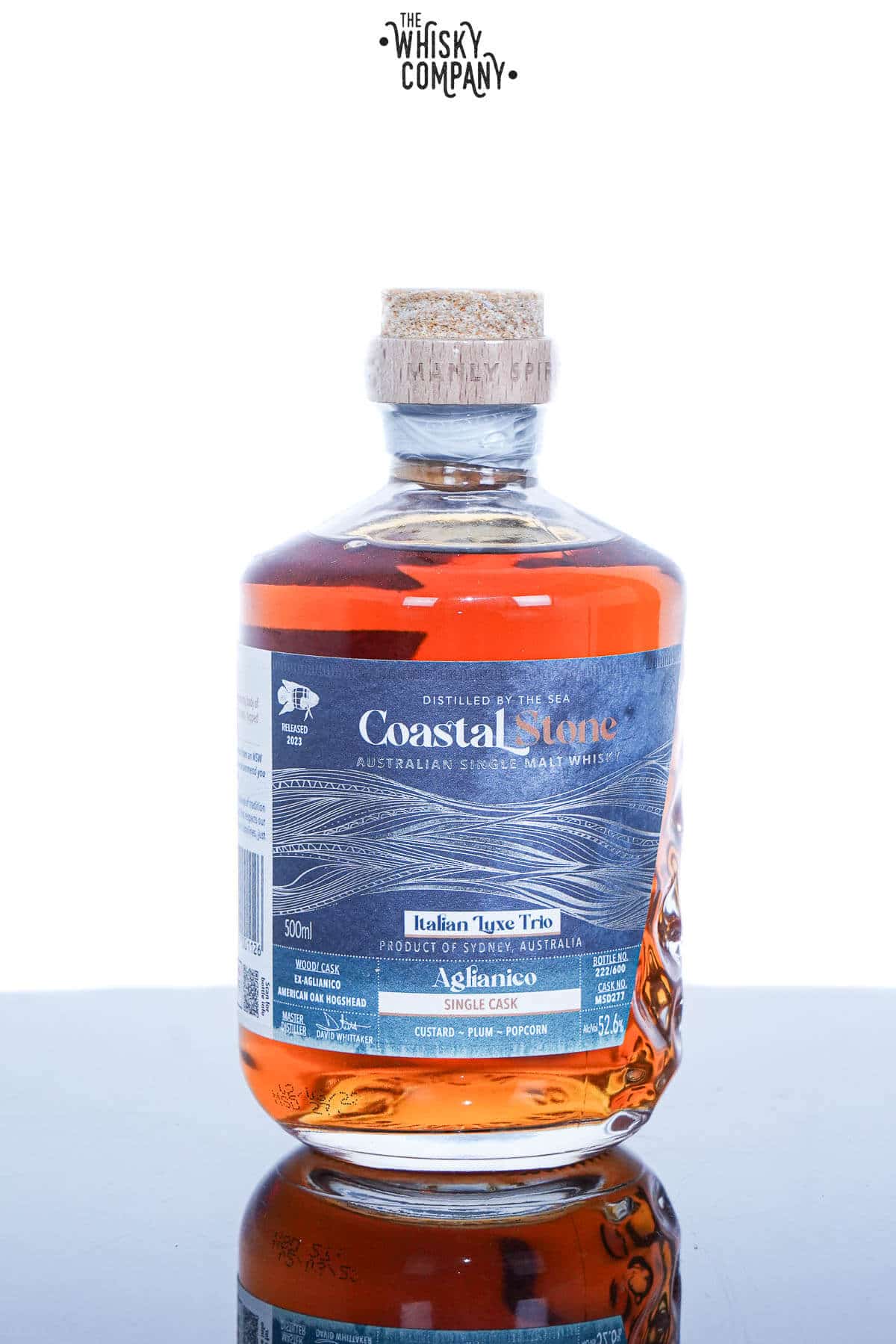 Coastal Stone Italian Luxe Aglianico Cask Matured Australian Single Malt Whisky – Manly Spirits Co. (500ml)