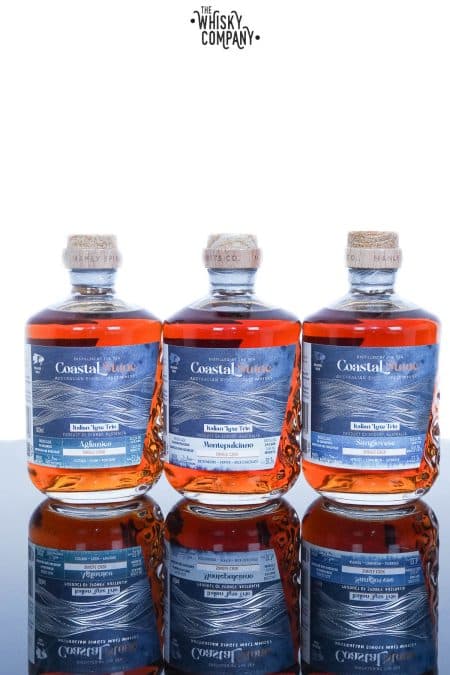 Coastal Stone Italian Luxe Trio Australian Single Malt Whisky - Manly Spirits Co. (3 x 500ml)